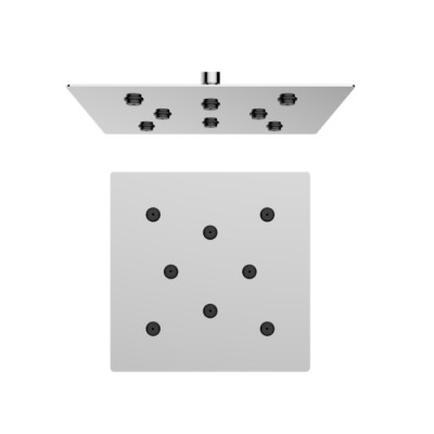永州UFO12"Ultrathin Shower Head(Square) SUFO3B1215
